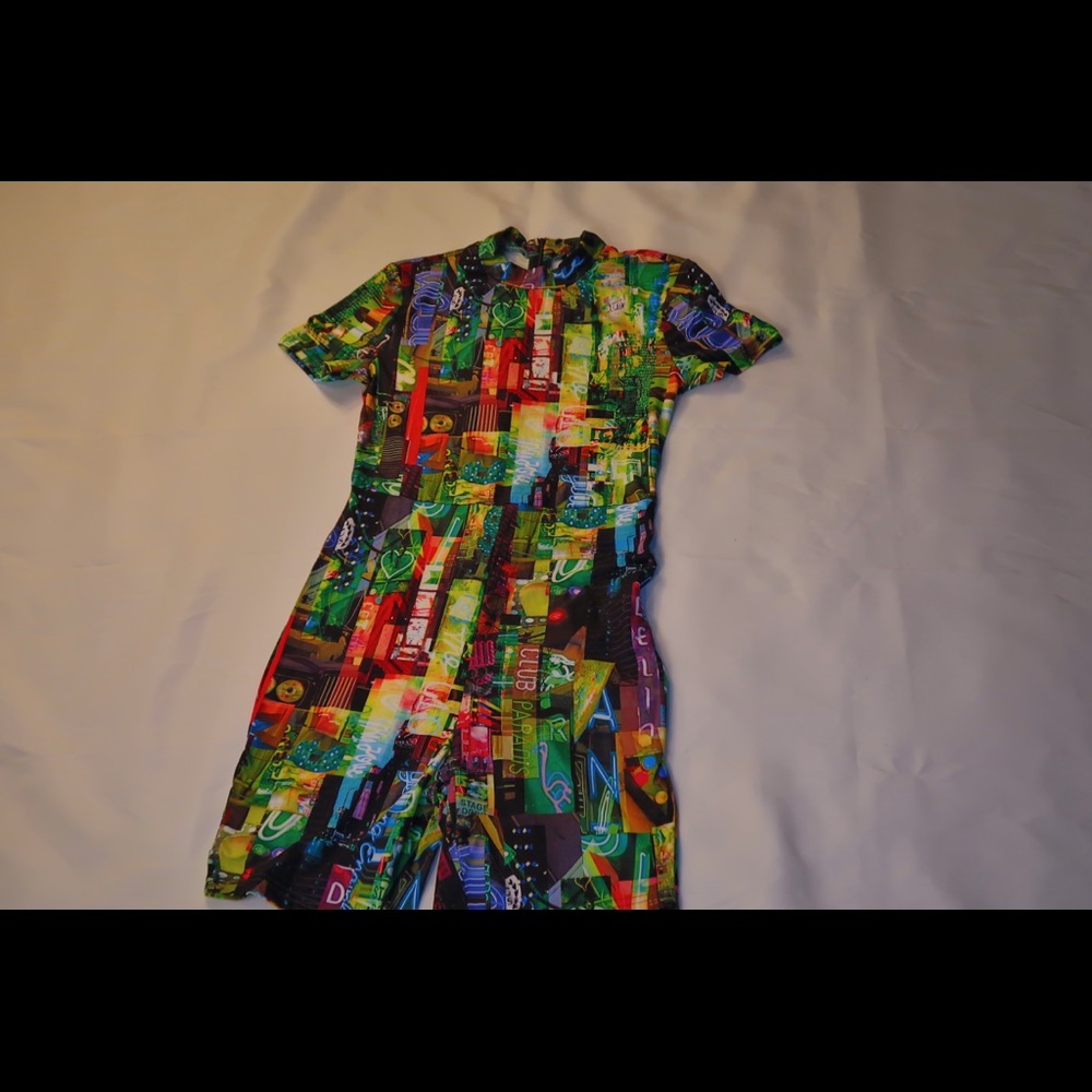 printed very cute romper from SHEIN.